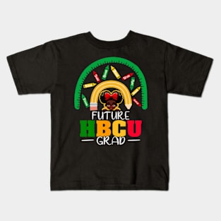 Future HBCU Grad Black Girl Graduation HBCU Kids T-Shirt